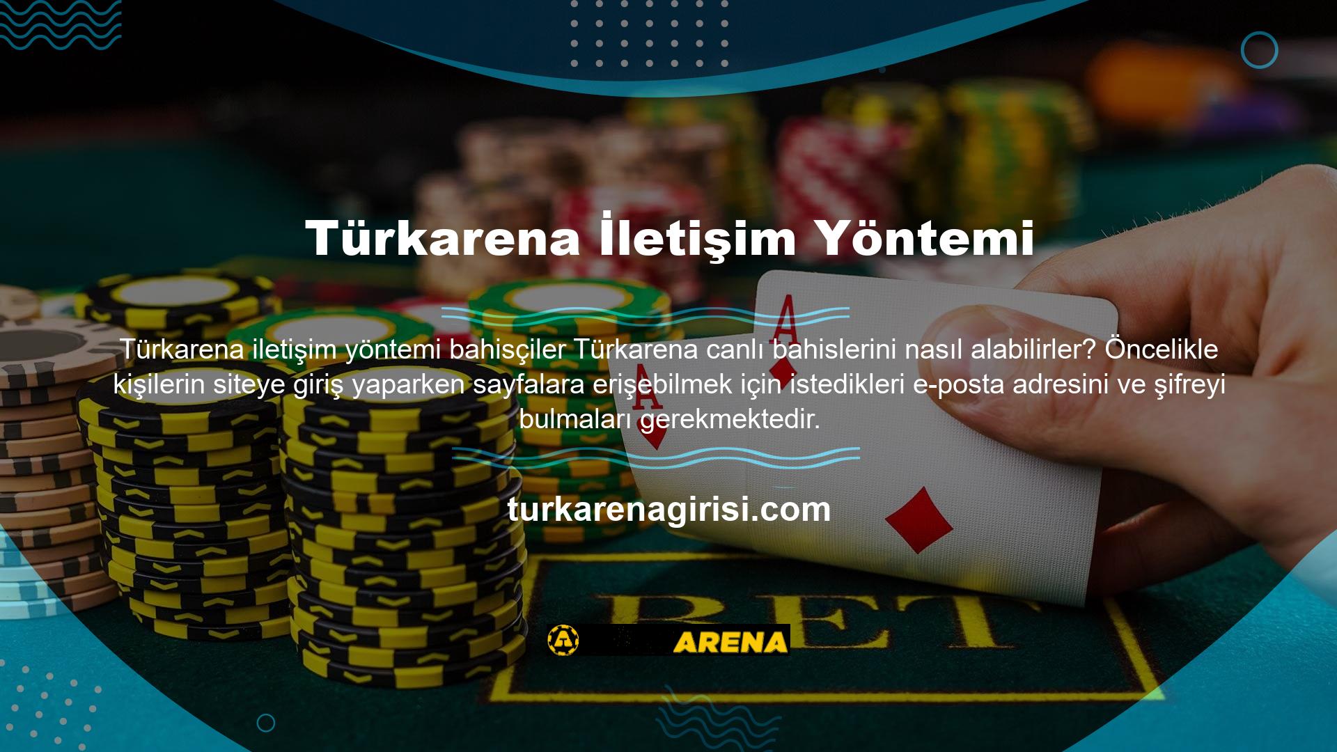 Bundan sonra ekranın üst kısmındaki seçeneklerden Türkarena Canlı Bahis seçeneğini seçmeniz gerekmektedir